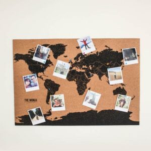 Cork Board Map