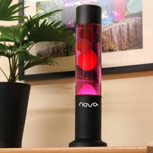 Nova Lava Lamp Purple/Red