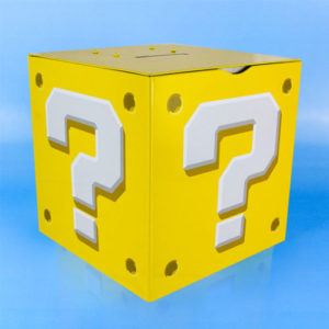 Super Mario Question Block Money Box