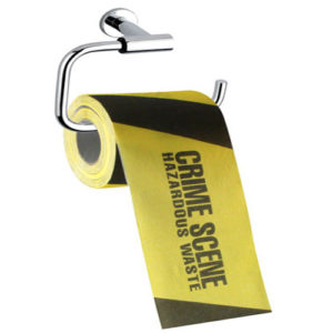 Crime Scene Toilet Roll