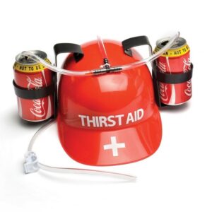 Thirst Aid Drinking Helmet