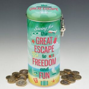 Great Escape Holiday Money Tin