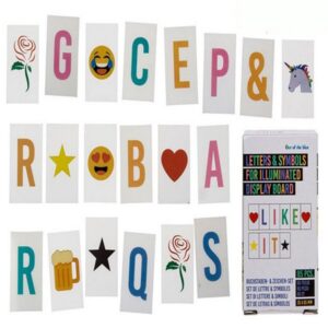 Spare LED Lightbox Letters