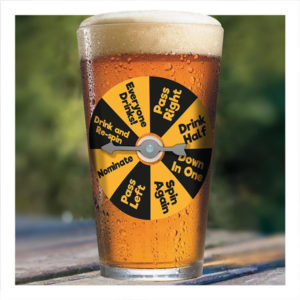 Party Pint Glass