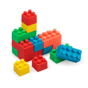 Building Bricks Erasers - Image 3