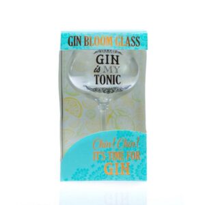 Gin Is My Tonic Bloom Glass - Image 4