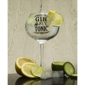 Gin Is My Tonic Bloom Glass - Image 3