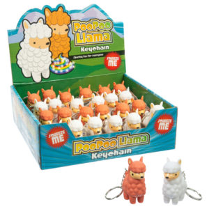 Poo Poo Llama Keyring