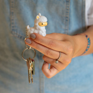 Poo Poo Llama Keyring - Image 4