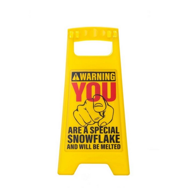 snowflake_desk_warning_sign