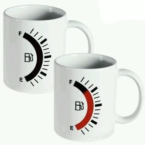 Fuel Gauge Heat Mug