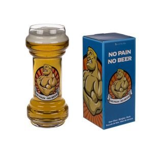 6 Pack Workout Beer Glass
