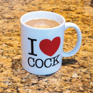 I Love Cock Mug - White