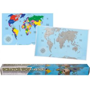 World Scratch Map