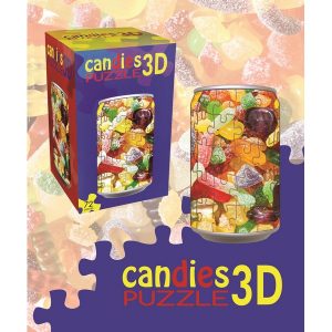 Candies 3D Can Puzzle