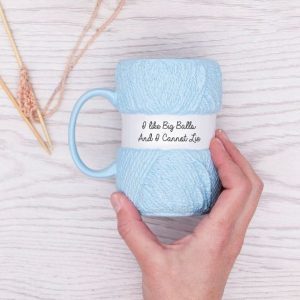 Knitting Mug - Big Balls - Image 3