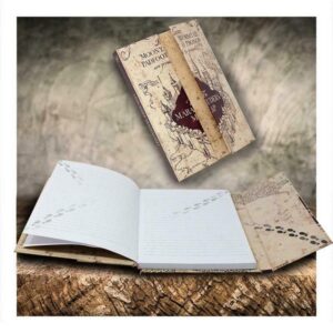 Harry Potter Hogwarts Marauders Map Notebook