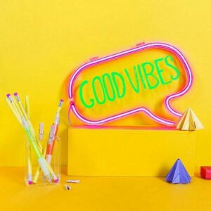 Neon Speech Bubble Frame Light - Image 4