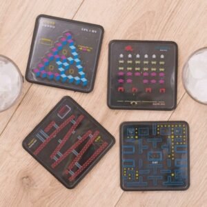 Retro Games Puzzle Coasters